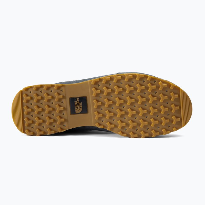 Buty męskie The North Face Back To Berkeley IV Leather WP black/asphalt grey 5