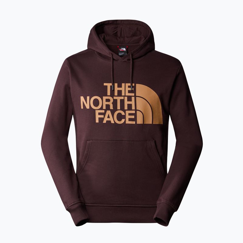Bluza męska The North Face Standard Hoodie coal brown/almond butter 4