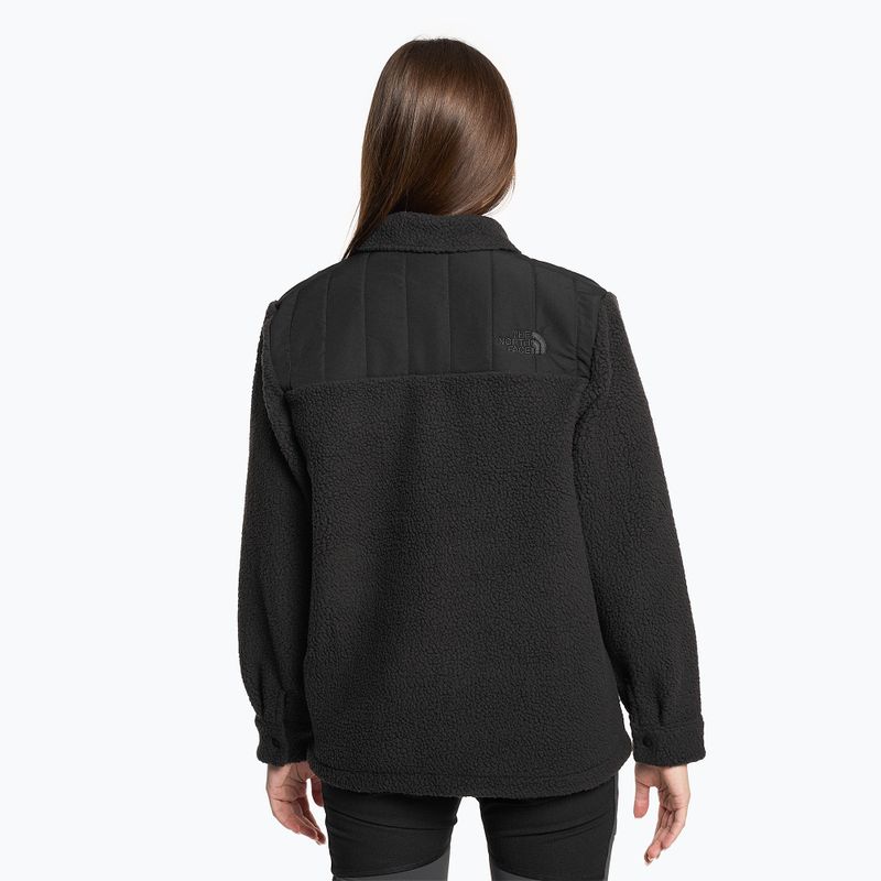 Bluza damska The North Face Cragmont Fleece Shacket black 2