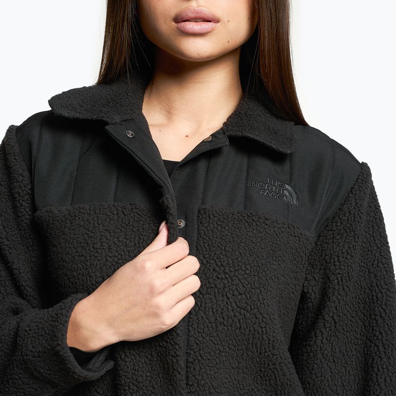 Bluza damska The North Face Cragmont Fleece Shacket black 3