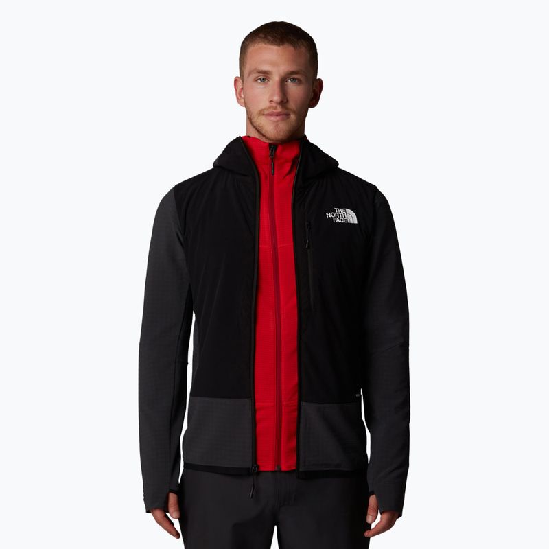 Kurtka hybrydowa męska The North Face Elixir Hybrid Ventrix Midlayer asphalt grey/black 4
