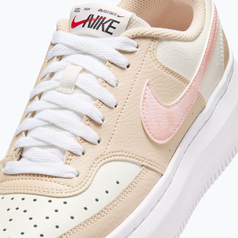 Buty damskie Nike Court Vision Alta sail/white/sanddrift/arctic orange 8