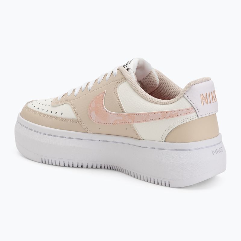 Buty damskie Nike Court Vision Alta sail/white/sanddrift/arctic orange 3