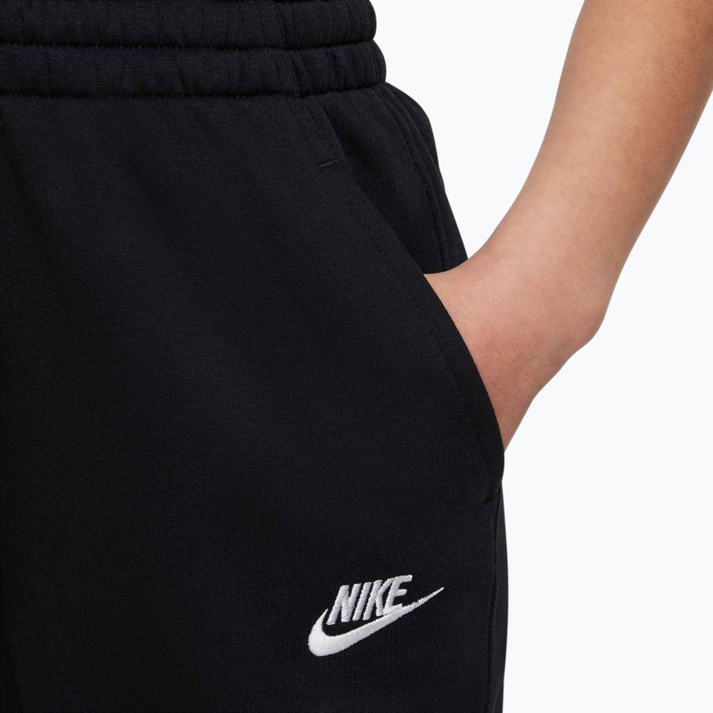 Spodnie dziecięce Nike Sportswear Club Fleece black/black/white 5