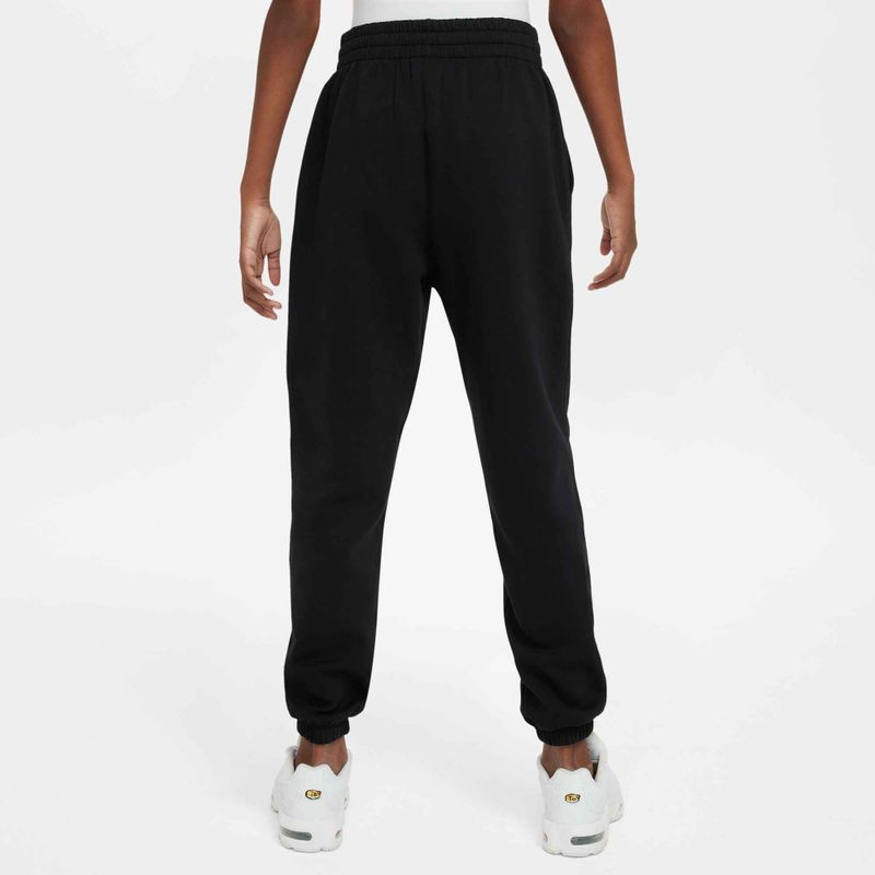 Spodnie dziecięce Nike Sportswear Club Fleece black/black/white 2