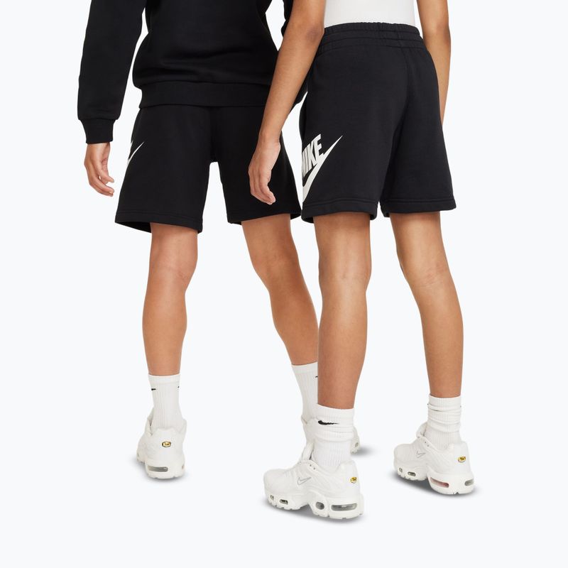Spodenki dziecięce Nike Sportswear Club Fleece black/white 3