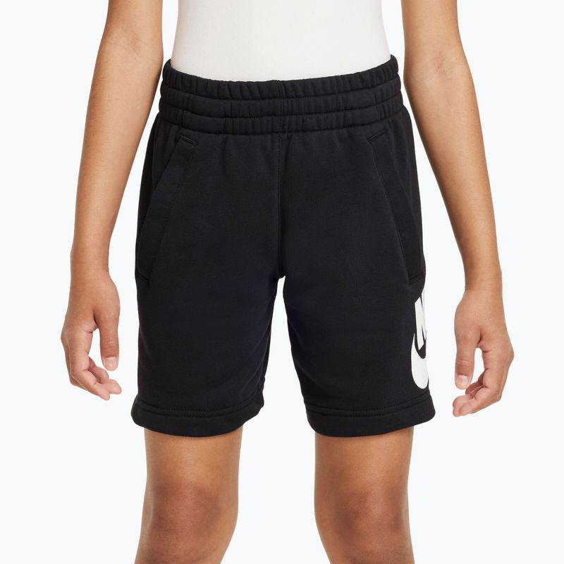 Spodenki dziecięce Nike Sportswear Club Fleece black/white 4
