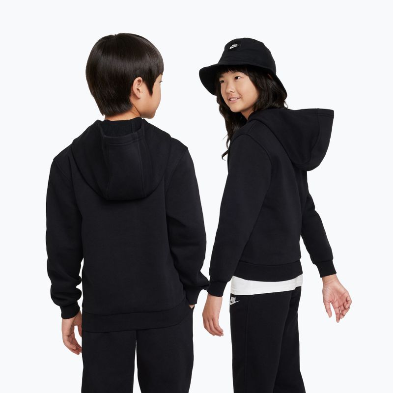 Bluza dziecięca Nike Sportswear Club Fleece black/white 7