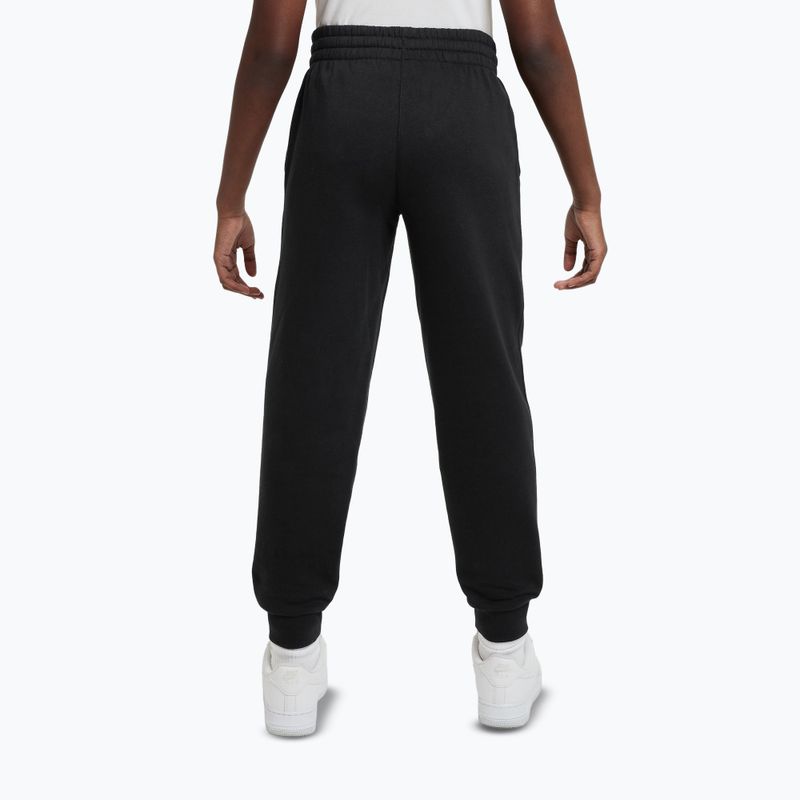 Spodnie dziecięce Nike Sportswear Club Fleece black/white 3