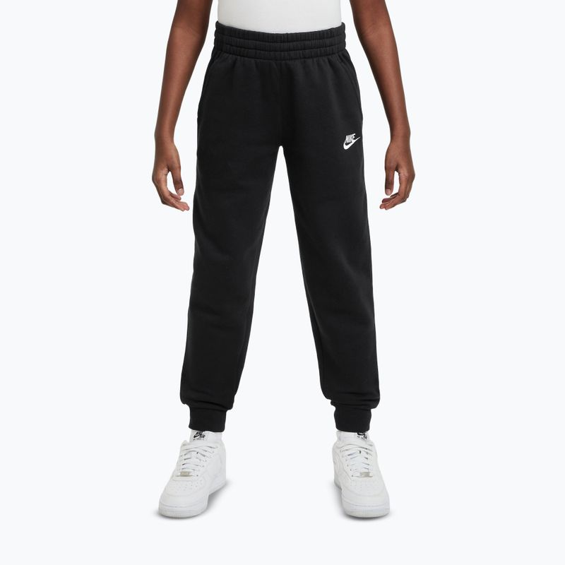 Spodnie dziecięce Nike Sportswear Club Fleece black/white 4