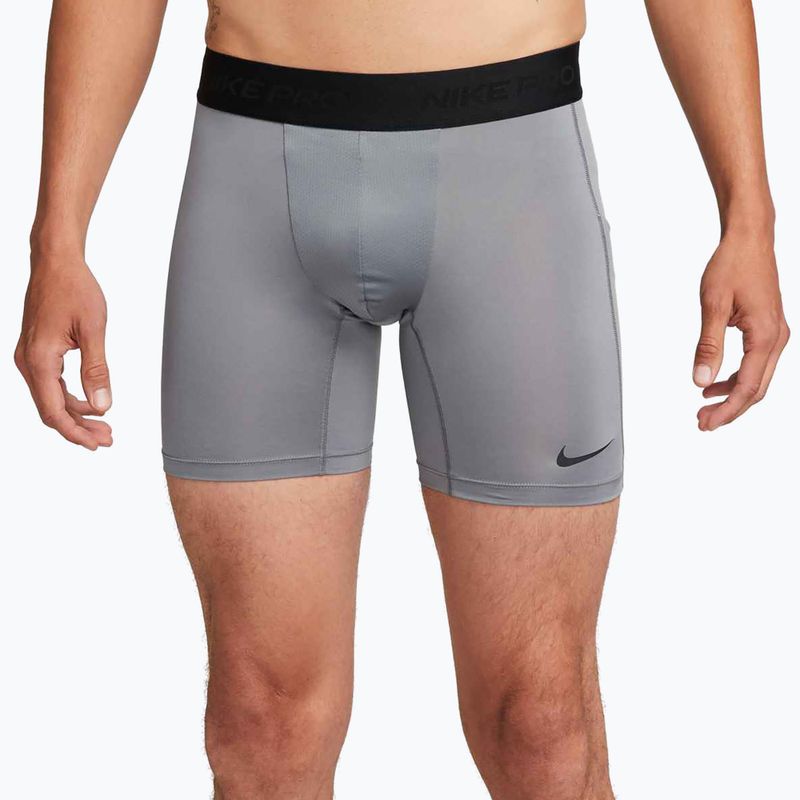 Spodenki treningowe męskie Nike Pro Dri-Fit Fitness smoke grey/black 3