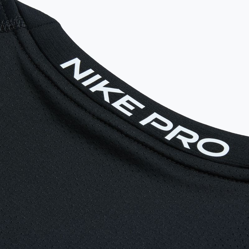 Longsleeve treningowy męski Nike Pro Warm LS black/ white 4