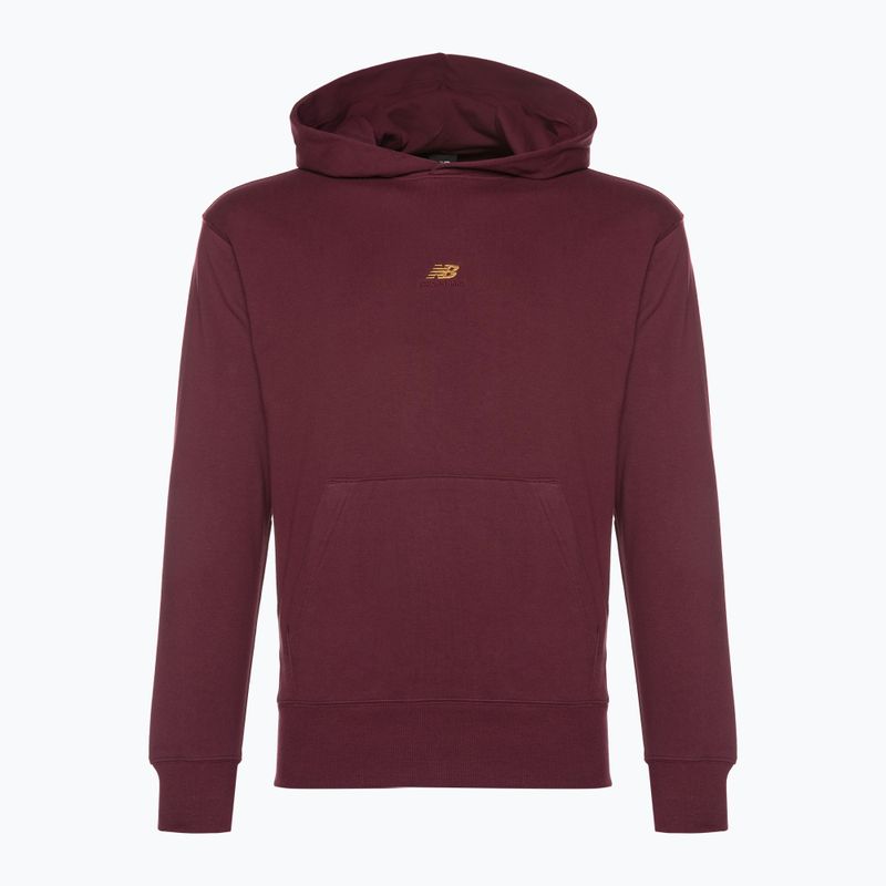 Bluza męska New Balance Athletics Remastered Graphic French Terry burgundy 4
