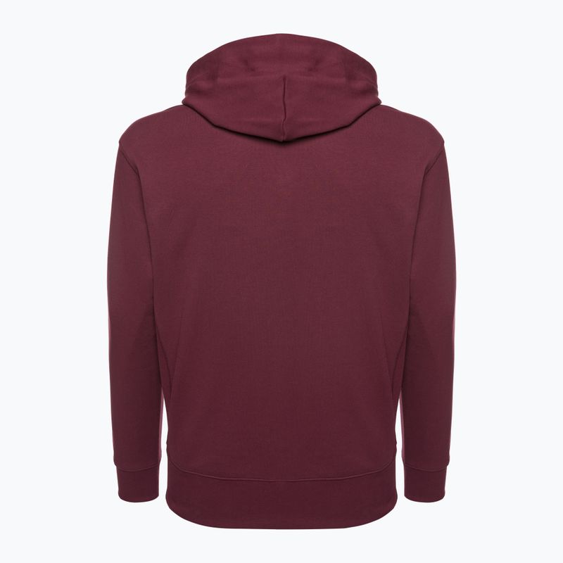 Bluza męska New Balance Athletics Remastered Graphic French Terry burgundy 5