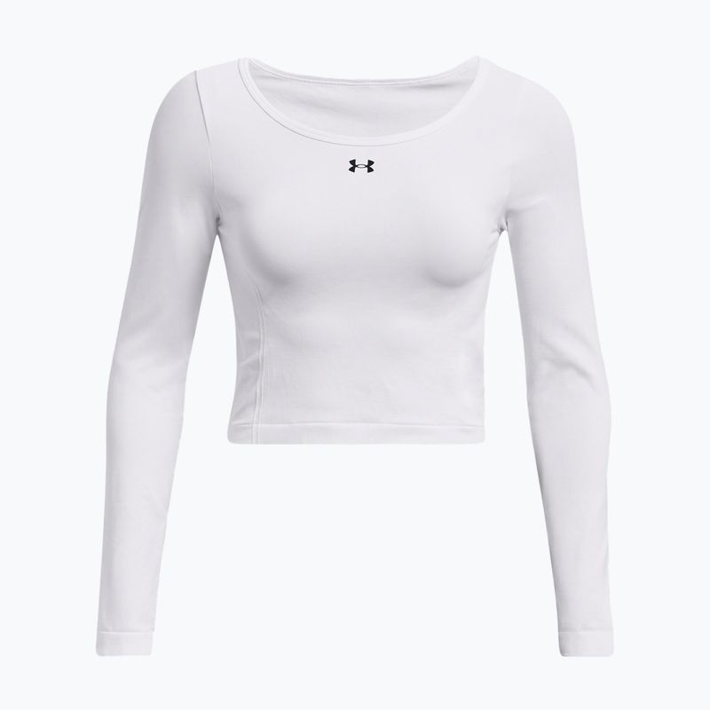 Longsleeve treningowy damski Under Armour Train Seamless white/black 3