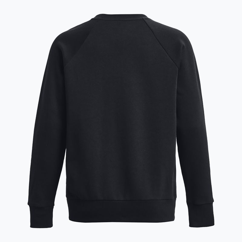 Bluza damska Under Armour Rival Fleece Crew black/white 6