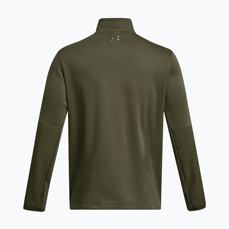 Bluza męska Under Armour Tactical Rival Job Fleece 1/4 Zip marine od green 6