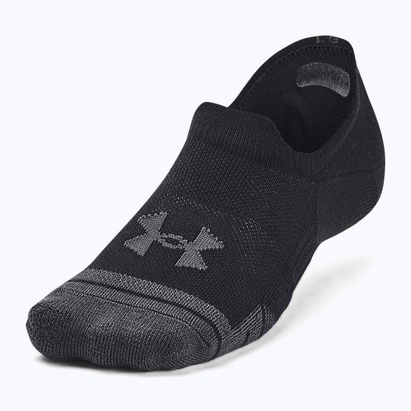 Skarpety Under Armour Performance Tech Ultra Low 3 pary black/black/jet gray 2