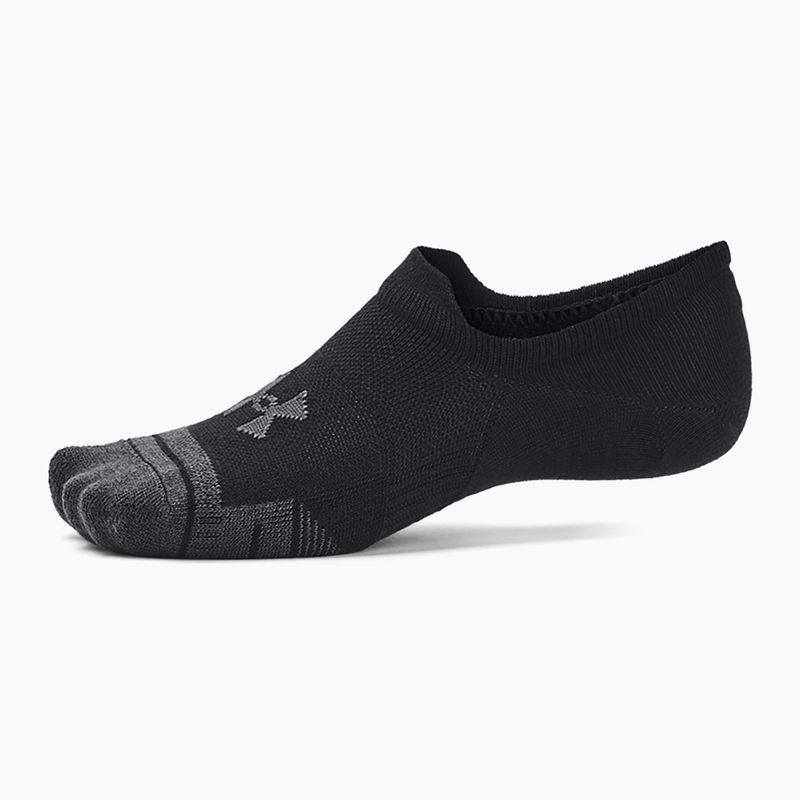 Skarpety Under Armour Performance Tech Ultra Low 3 pary black/black/jet gray 3