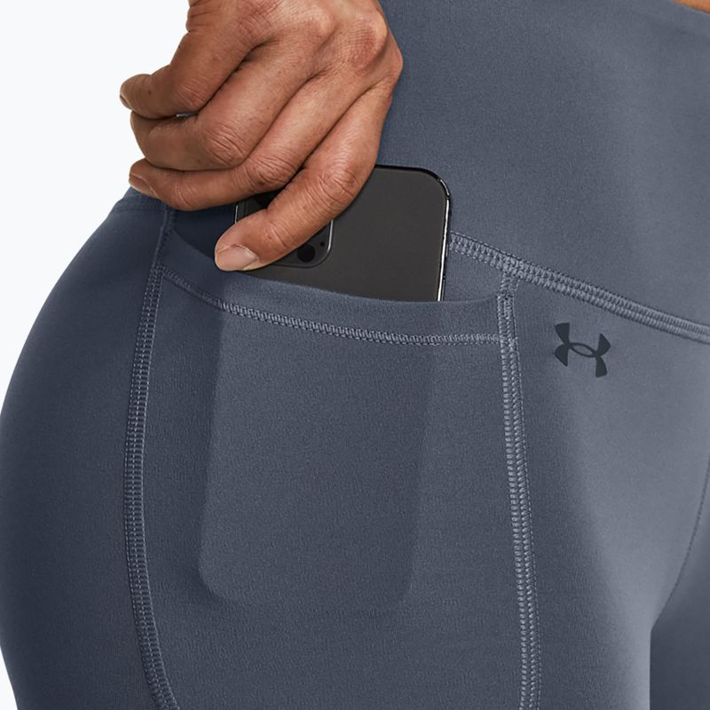 Legginsy treningowe damskie Under Armour Motion Ankle gravel/downpour gray 3