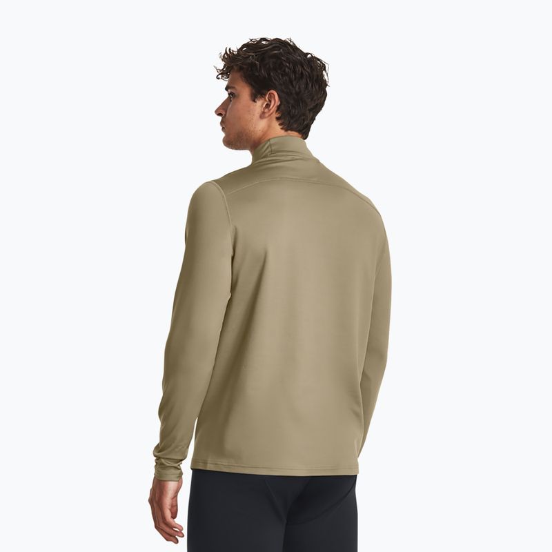 Longsleeve męski Under Armour Tactical Mock CGI Base federal tan/black 3
