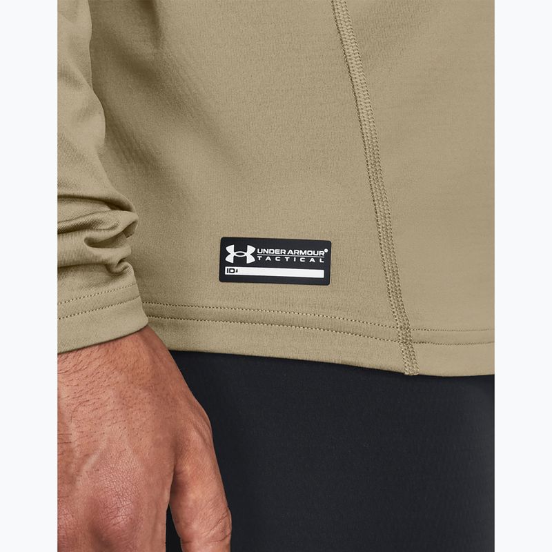 Longsleeve męski Under Armour Tactical Mock CGI Base federal tan/black 4