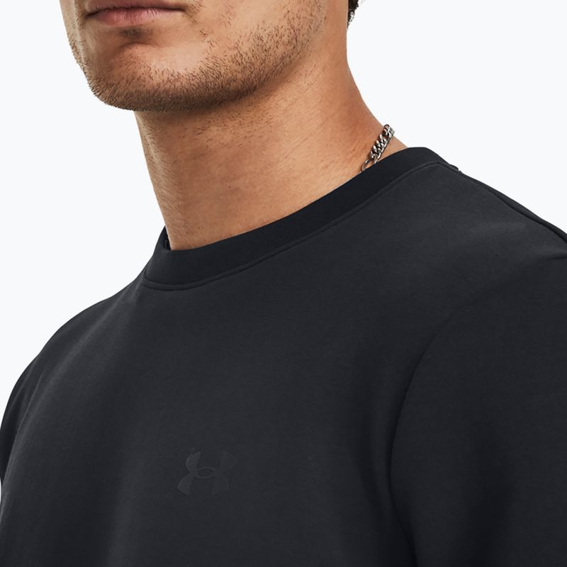 Bluza męska Under Armour Unstoppable Fleece Crew black/black 4