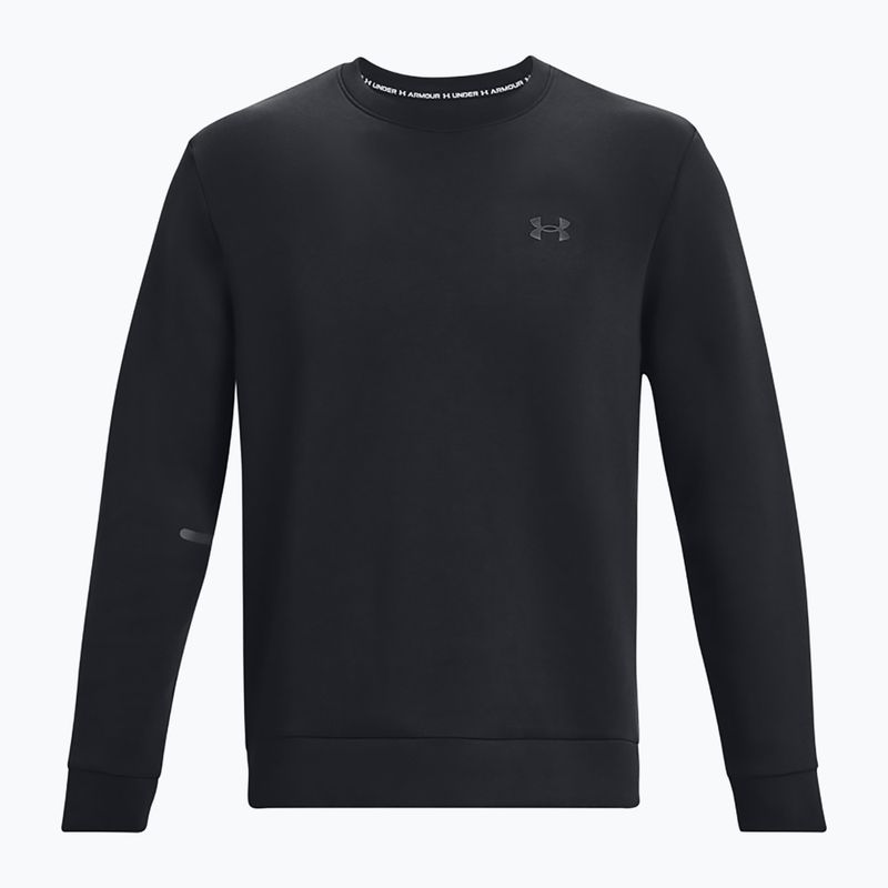 Bluza męska Under Armour Unstoppable Fleece Crew black/black 5