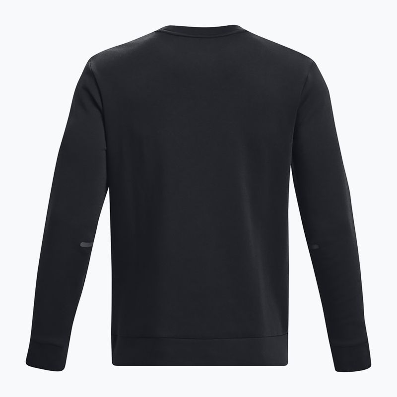 Bluza męska Under Armour Unstoppable Fleece Crew black/black 6