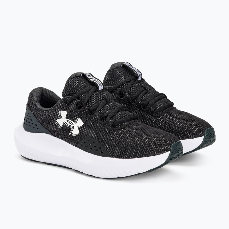 Buty do biegania męskie Under Armour Charged Surge 4 black/anthracite/white 4