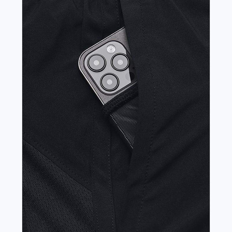 Spodenki do biegania męskie Under Armour Launch 7" black/black/reflective 5