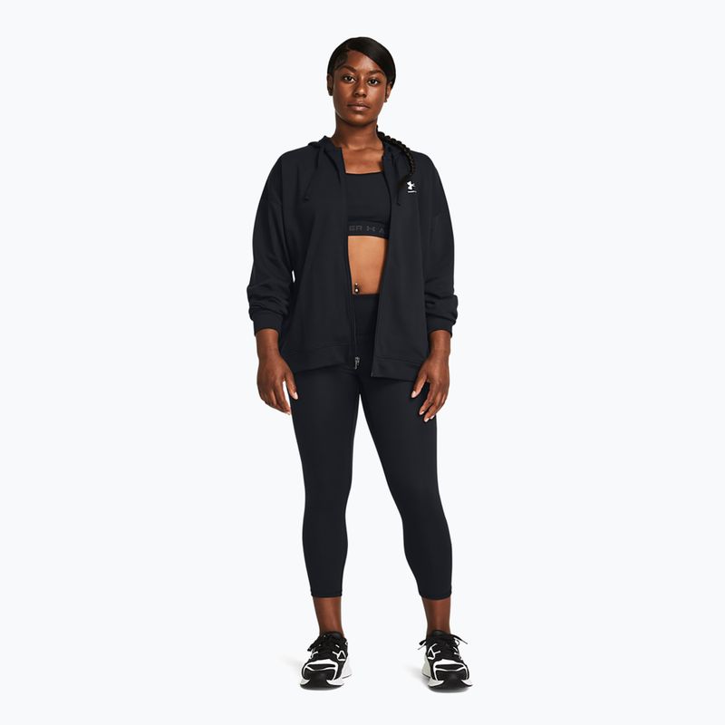 Legginsy damskie Under Armour Motion Capri black/white 2