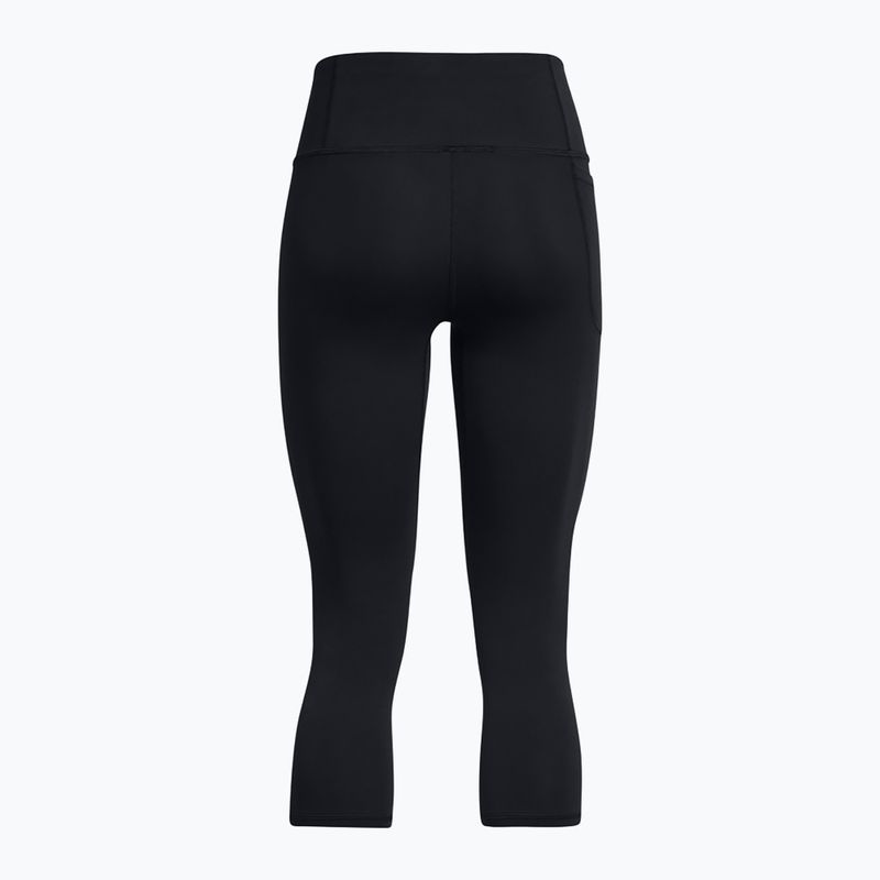 Legginsy damskie Under Armour Motion Capri black/white 6