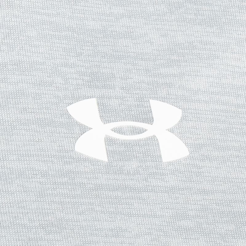 Koszulka treningowa damska Under Armour Tech Twist halo gray/white 3