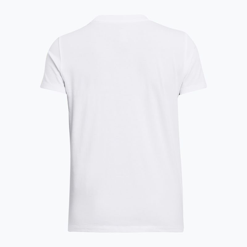 Koszulka damska Under Armour Rival Core hydro white/black 2