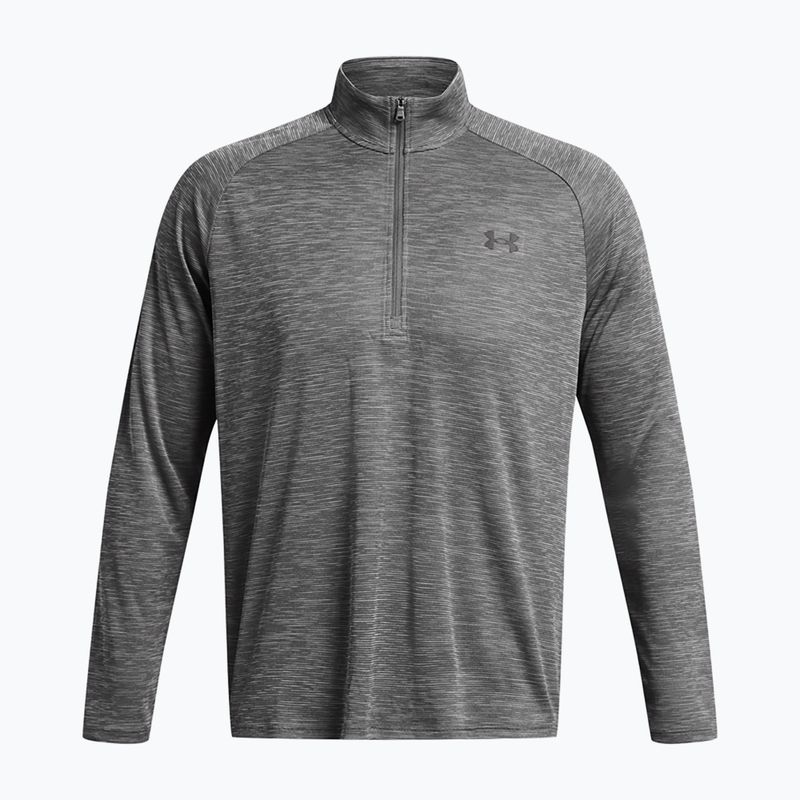Bluza męska Under Armour Tech Textured 1/2 Zip LS castlerock/black