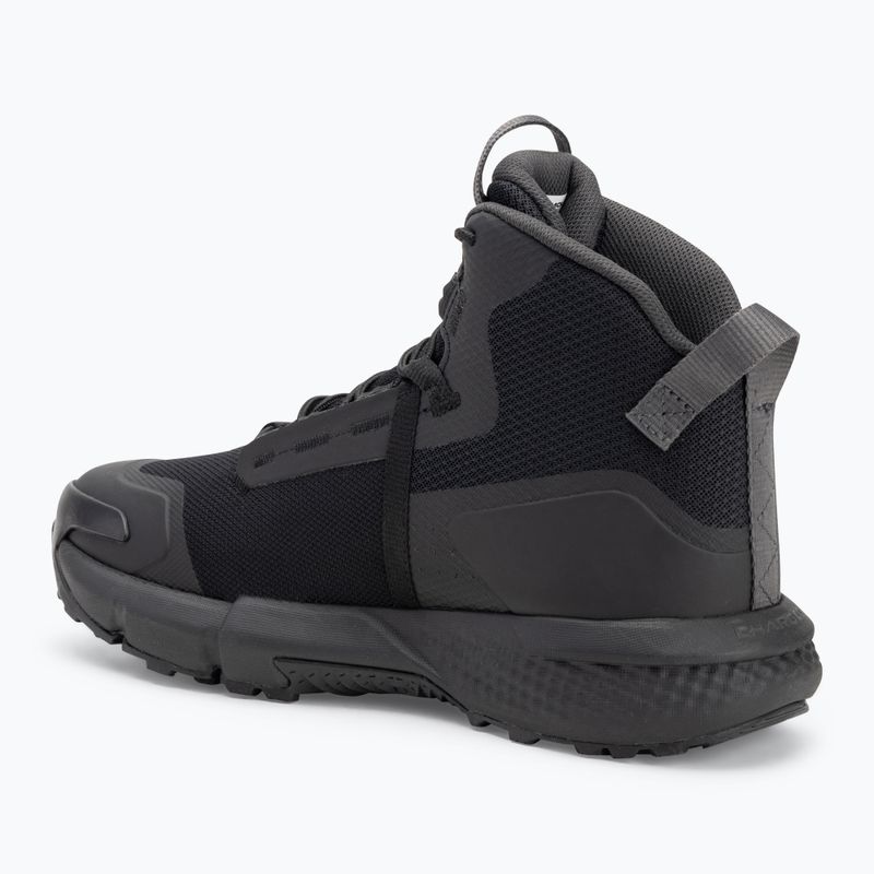Buty taktyczne męskie Under Armour Charged Valsetz Mid black/black/jet gray 3