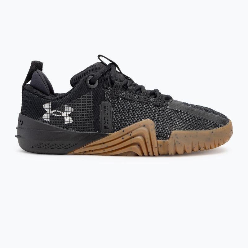 Buty treningowe damskie Under Armour TriBase Reign 6 black/anthracite/metallic silver 2