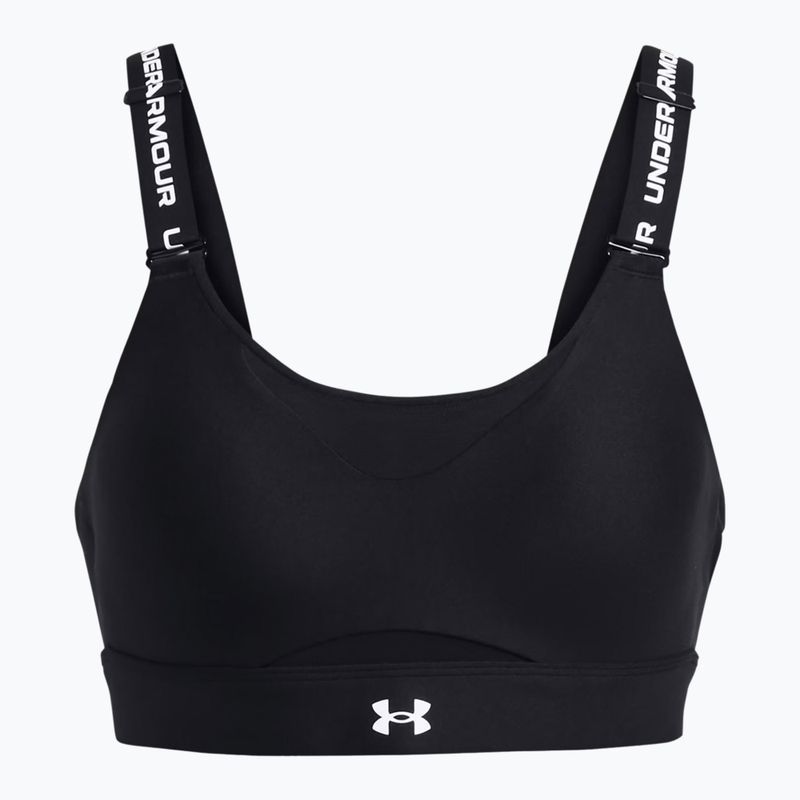 Biustonosz treningowy Under Armour Infinity High 2.0 black/white 3
