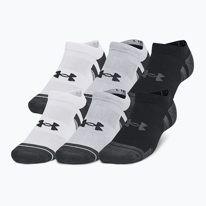 Skarpety Under Armour Performance Tech Crew 6 par mod gray/mod gray/jet gray