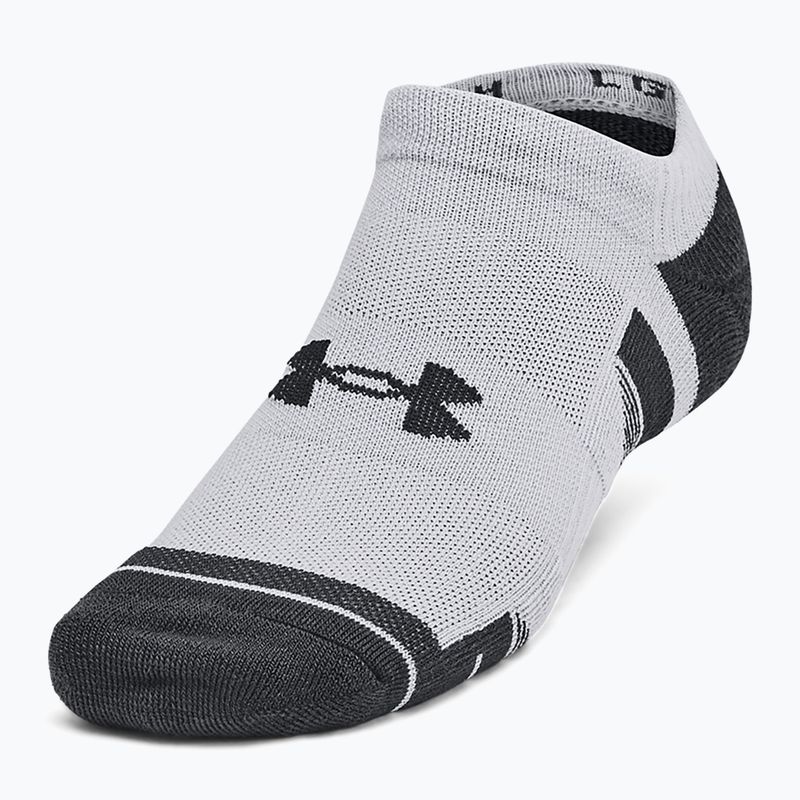 Skarpety Under Armour Performance Tech Crew 6 par mod gray/mod gray/jet gray 2