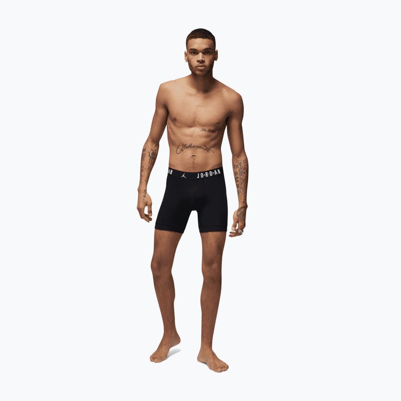 Bokserki męskie  Jordan JHM Flight Cotton Core 3 pary black 8