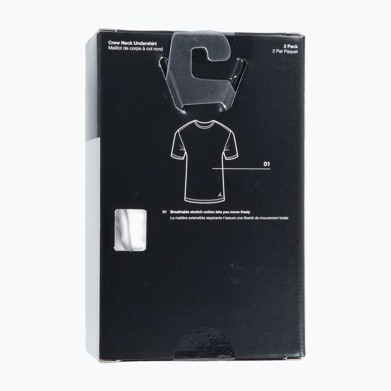 Koszulka męska Nike Jordan JHM Flight Base Tee 2 szt black/white 6