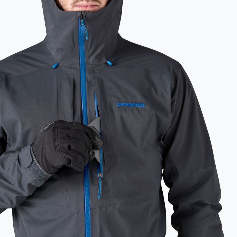 Kurtka przeciwdeszczowa męska Patagonia M10 Storm smolder blue 5