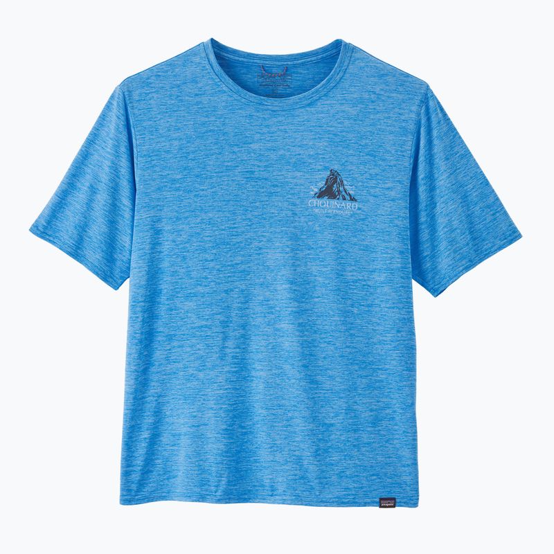 Koszulka męska Patagonia Cap Cool Daily Graphic Shirt Lands chouinard crest/vessel blue x-dye 3
