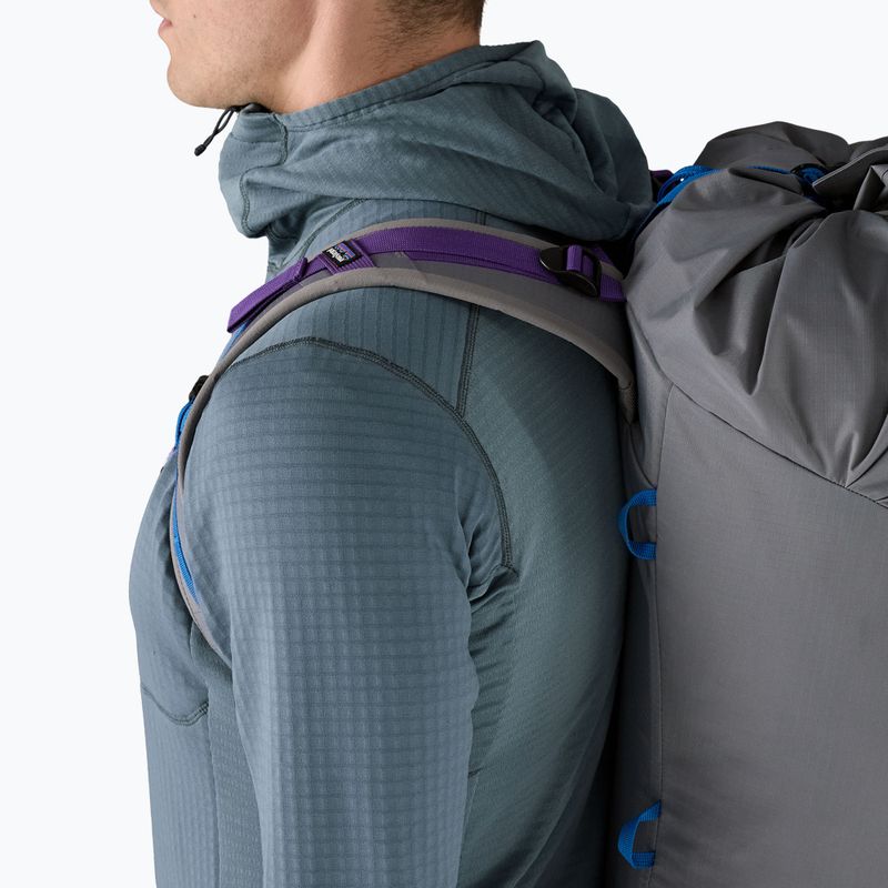 Kurtka softshell męska Patagonia R1 Hybrid Pullover Hoody utility blue 8