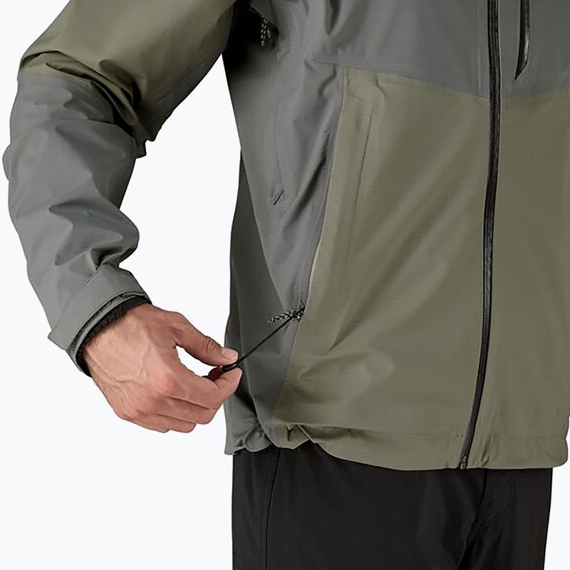 Kurtka przeciwdeszczowa męska Patagonia Granite Crest Rain river rock green 9