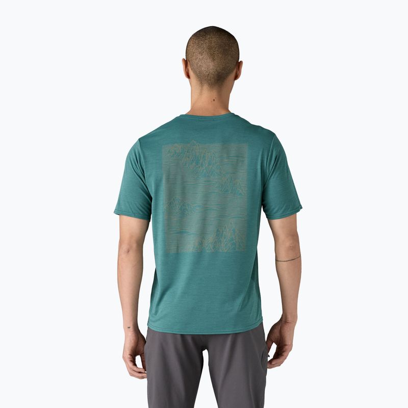 Koszulka męska Patagonia Cap Cool Daily Graphic Shirt strataspire/wetland blue x-dye 2