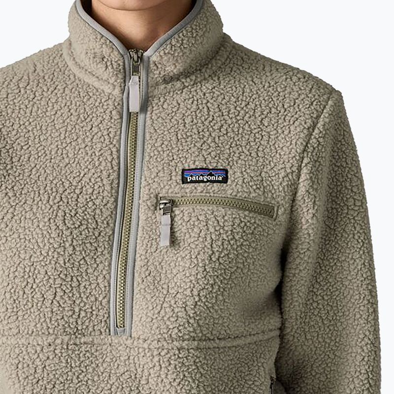 Bluza polarowa damska Patagonia Retro Pile Marsupial river rock green 5