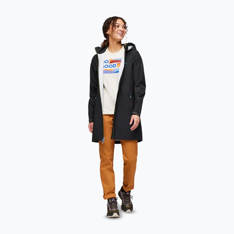 Kurtka przeciwdeszczowa damska Cotopaxi Cielo Rain Trench black 2